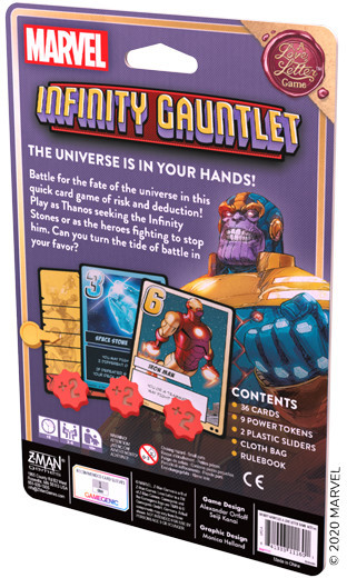 Marvel : Infinity Gauntlet - A Love Letter Game